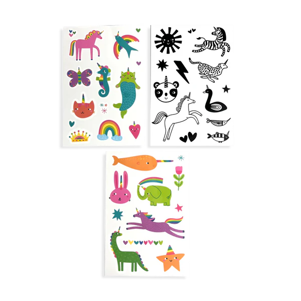 Mini Tattoo Palooza Temporary Tattoos - Unicorn Party