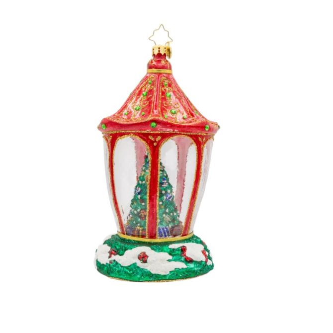 Christopher Radko Sparkle n' Spruce Lantern