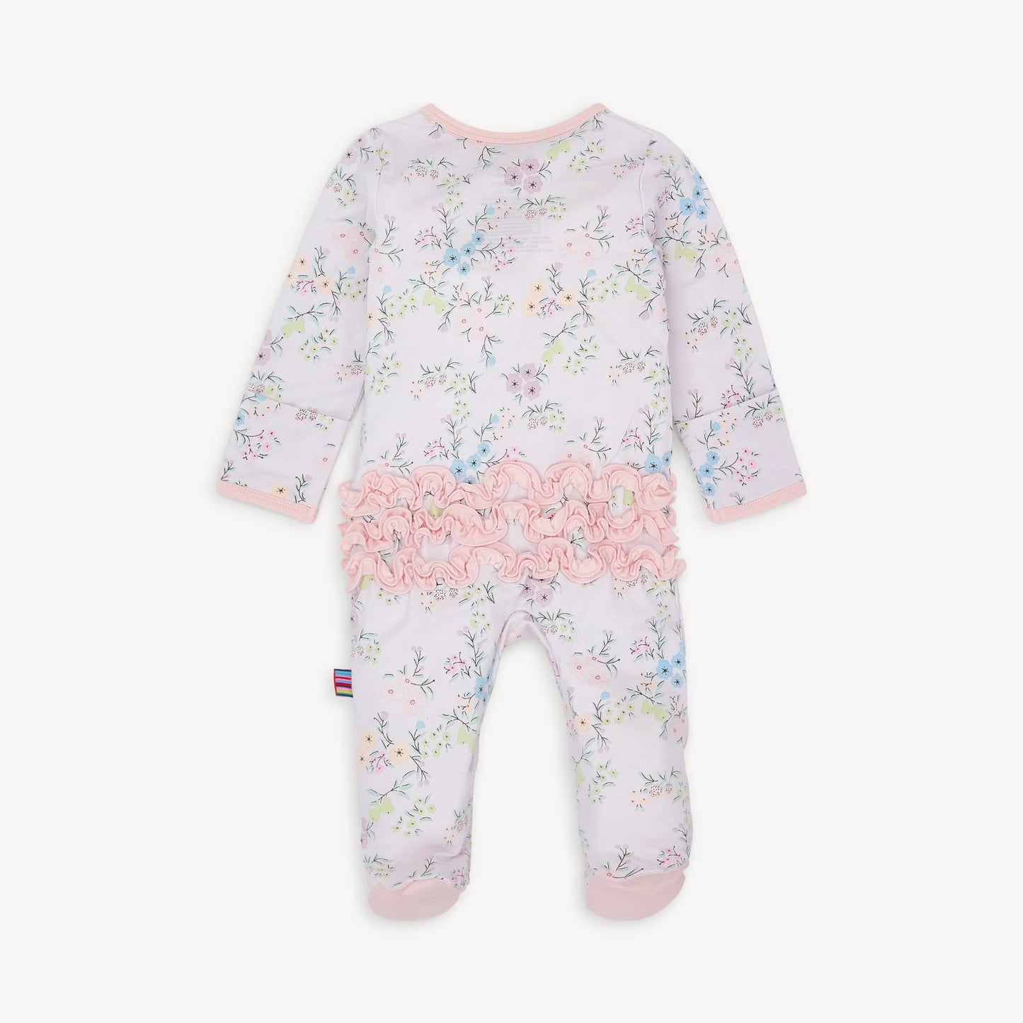 Emily Magnetic Footie with Ruffles