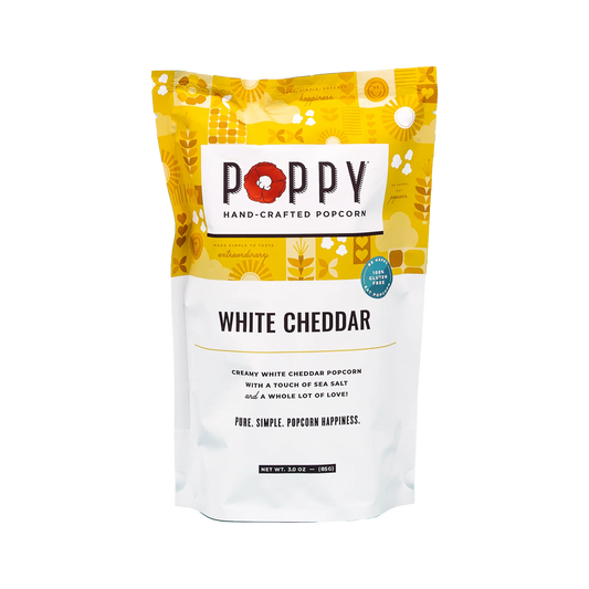 Poppy Popcorn White Cheddar