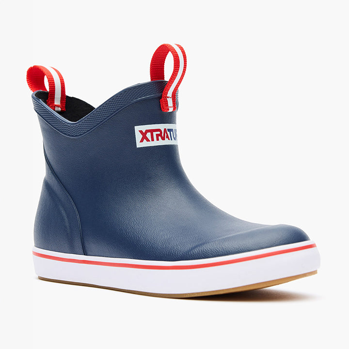 XTRATUF Kid’s Navy Blue Ankle Deck Boot