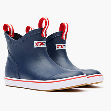 XTRATUF Kid’s Navy Blue Ankle Deck Boot