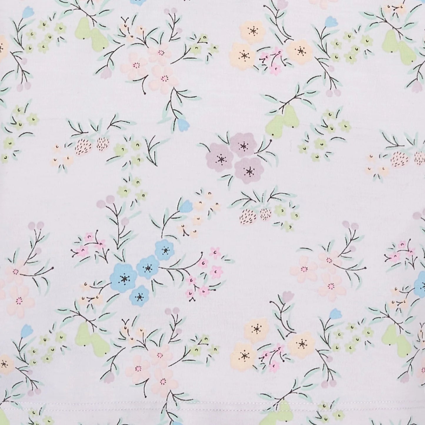 Emily Magnetic Footie with Ruffles