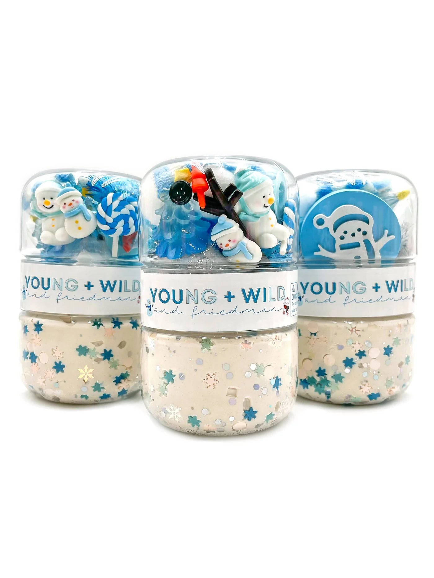Build A Snowman Grab & Go Dough Jar