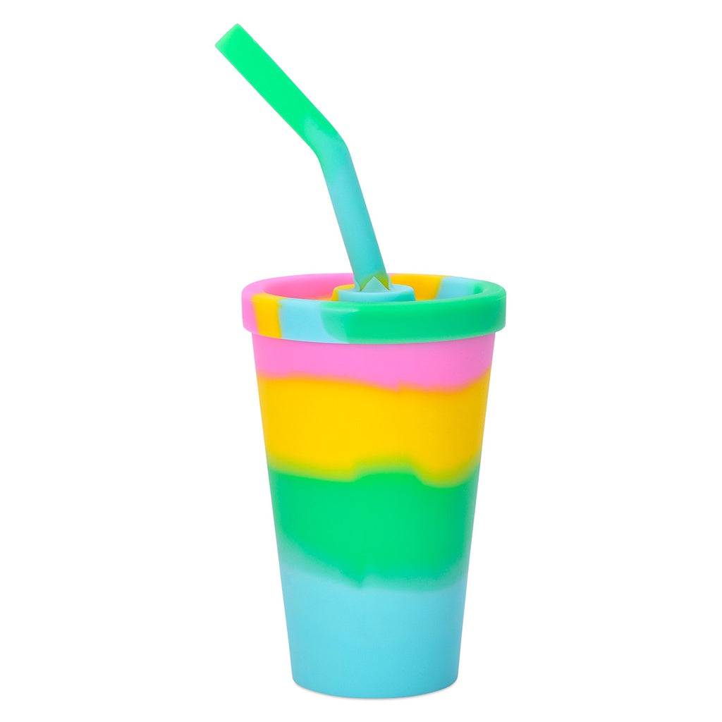 Silicone Cup & Straw