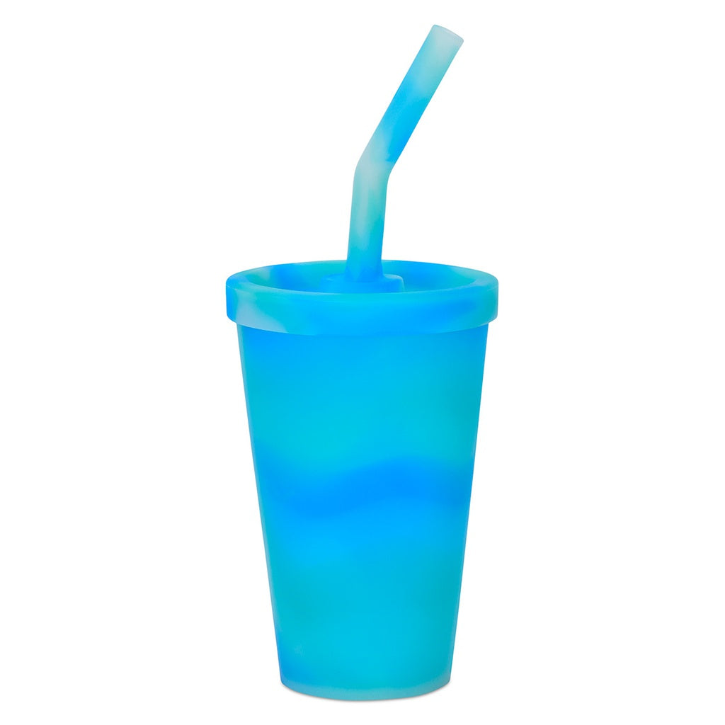 Silicone Cup & Straw