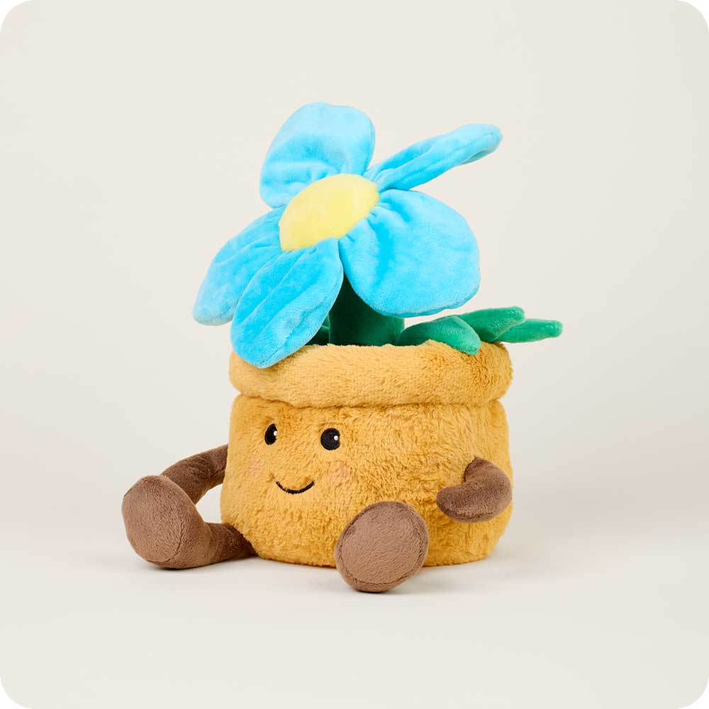 Blue Flower Pot Warmie