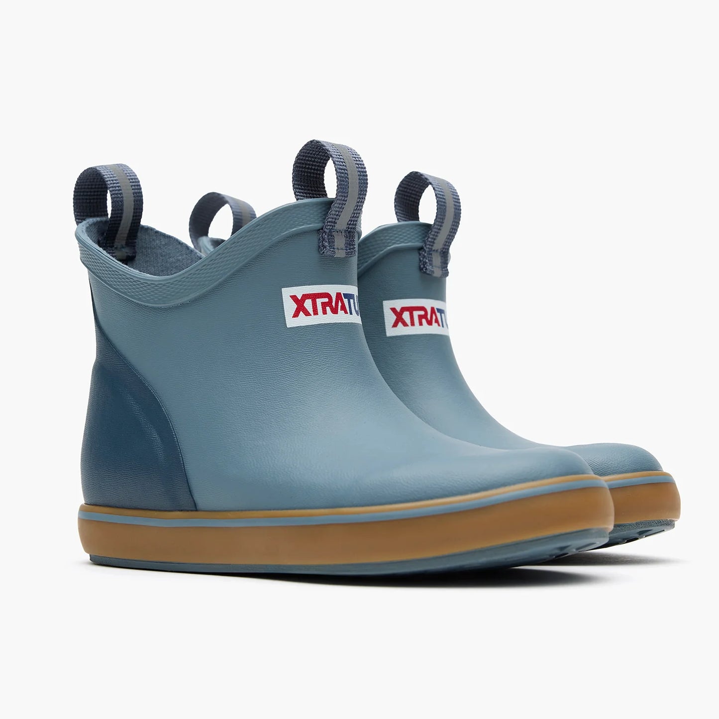 XTRATUF Kid’s Ankle Deck Boot Storm Blue