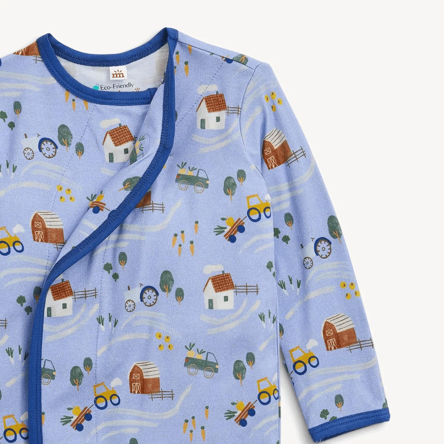 Farm to Cradle Magnetic Gown + Hat Set