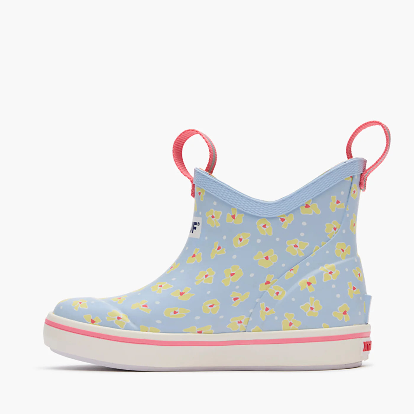 XTRATUF Kid’s Ankle Deck Boot Skyway Floral