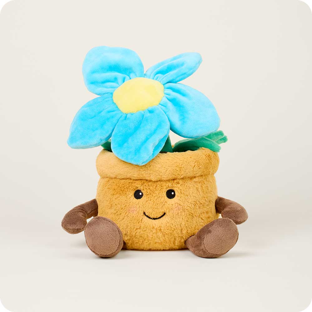 Blue Flower Pot Warmie