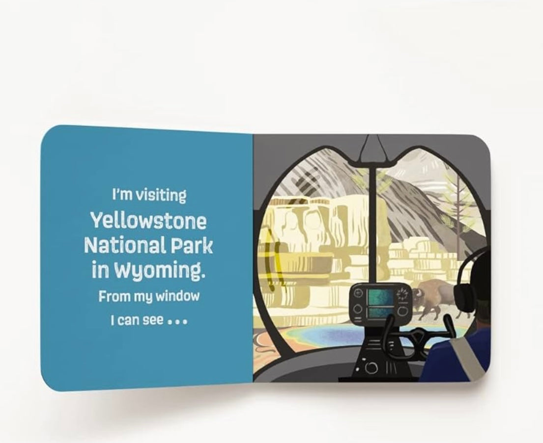 Windows To The National Parks, a Lift the Flap Board Book