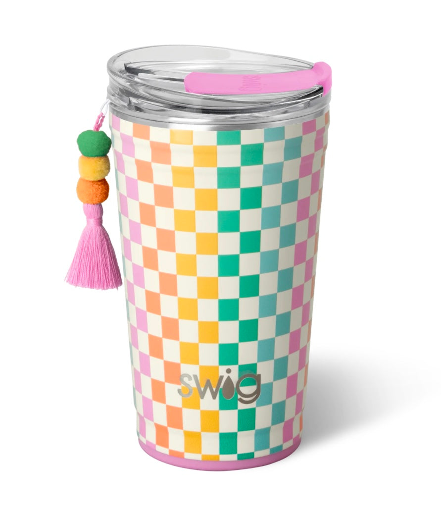 Swig Check Mate Party Cup 24 oz