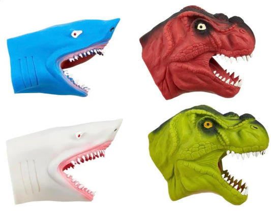Dinosaur/ Shark Hand Puppets