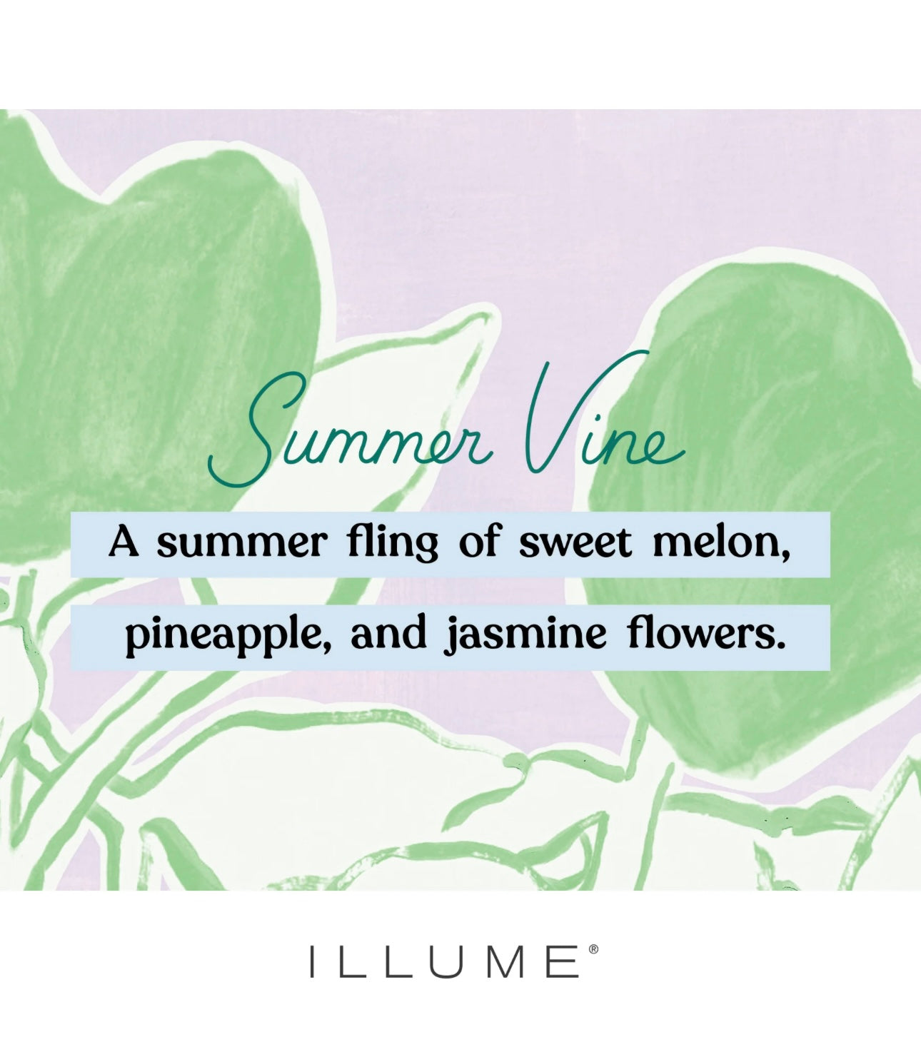 Summer Vine Tin Candle