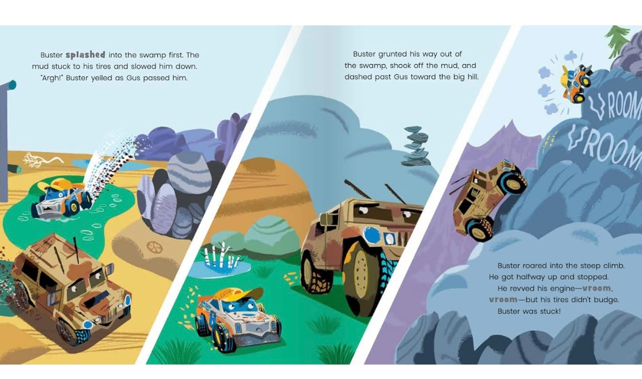 Buster Gets Back on Track