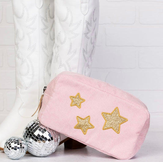 Gold Star Cosmetic Bag