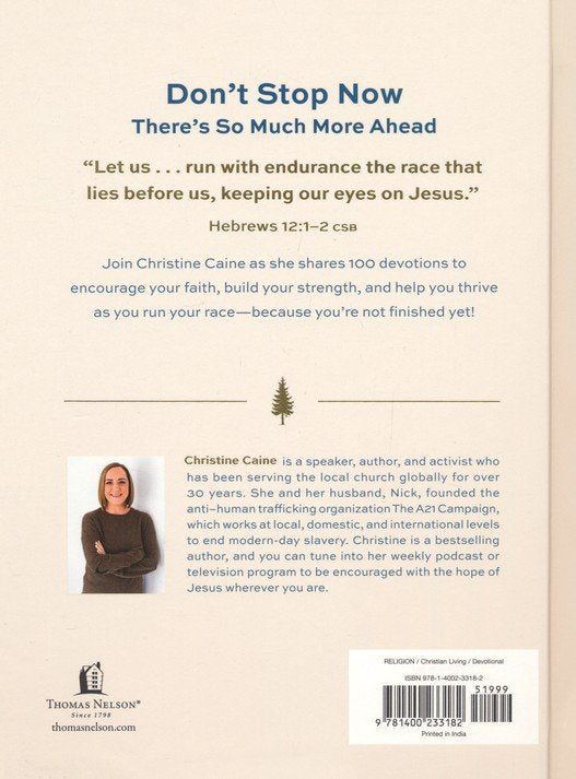 You’re Not Finished Yet