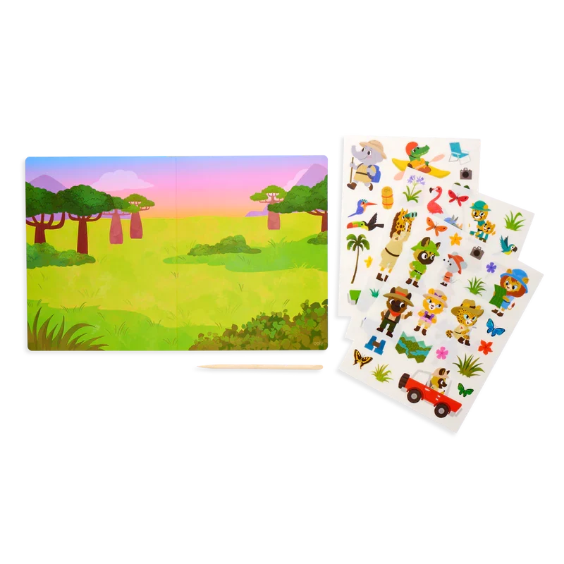 Set the Scene Transfer Sticker Magic - Jungle Journey
