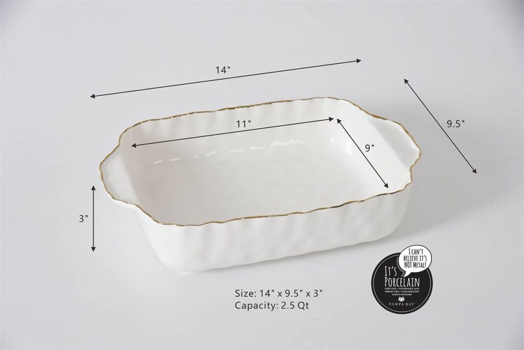 Pampa Bay 11"x9" Rectangular Baking Dish