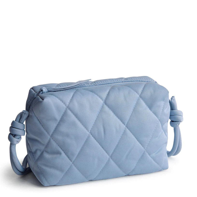 Vera Bradley Blake Crossbody: Soft Chambray