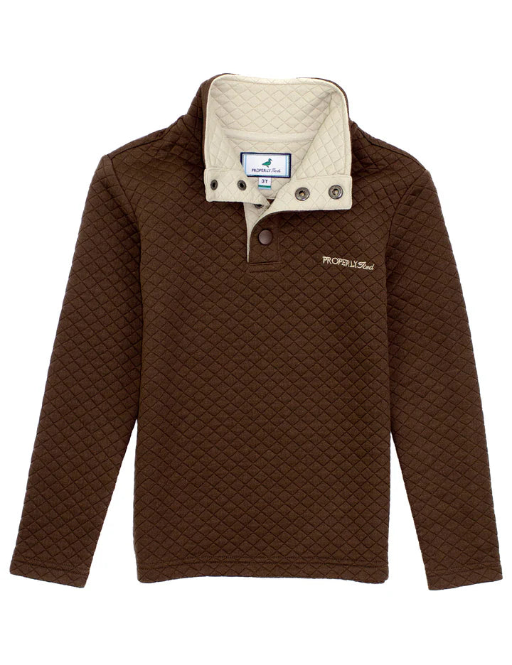 PT Youth Club Pullover Brown