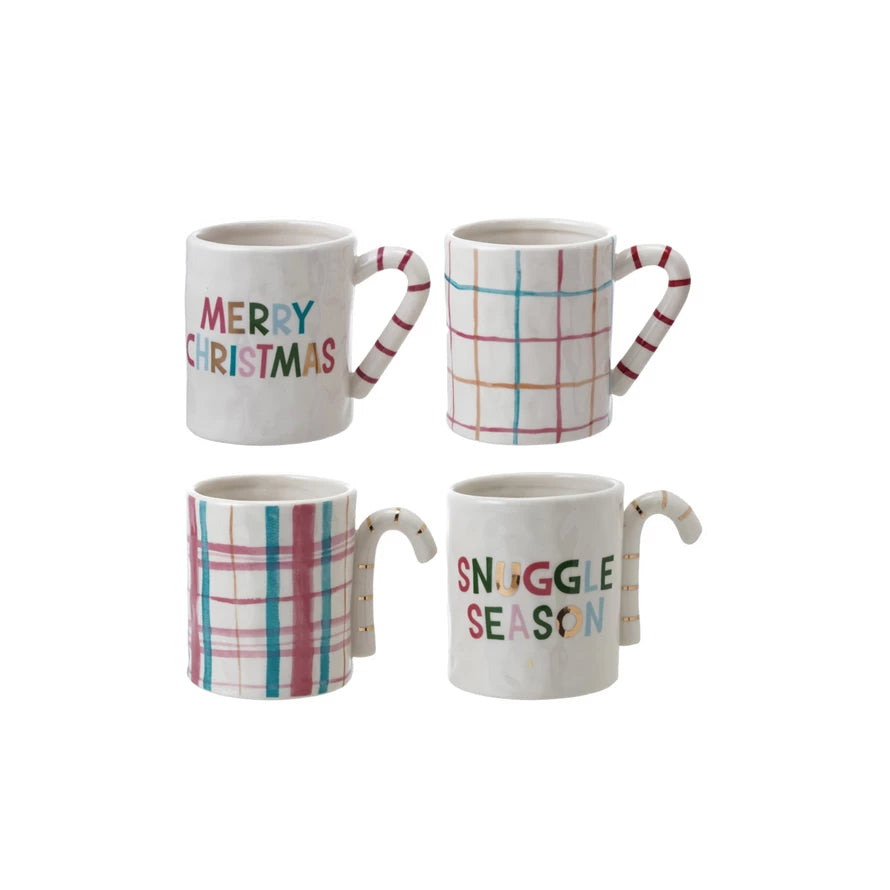 Candy Cane Handle Mug
