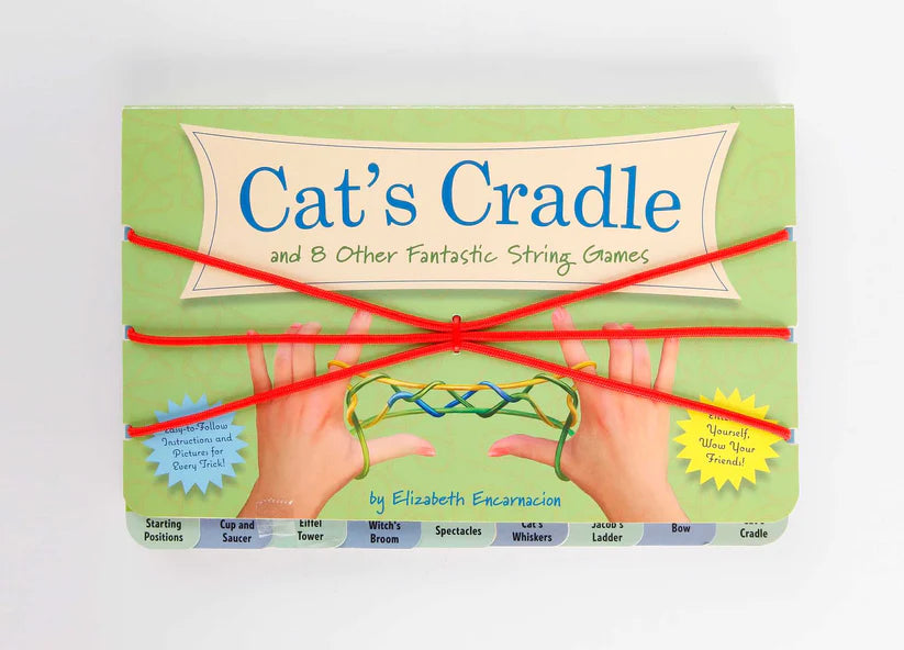 Cat's Cradle String Game Book The Square Gift Co.
