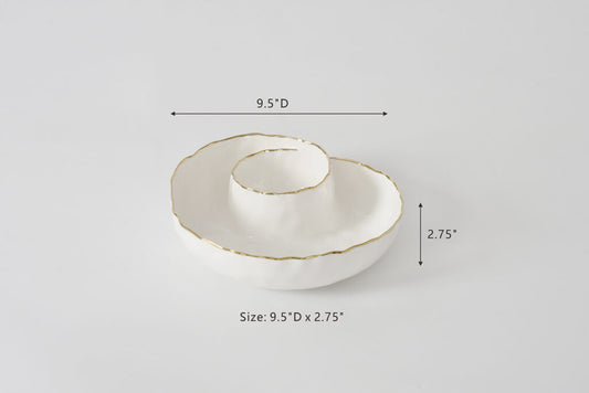 Pampa Bay Round Chip & Dip