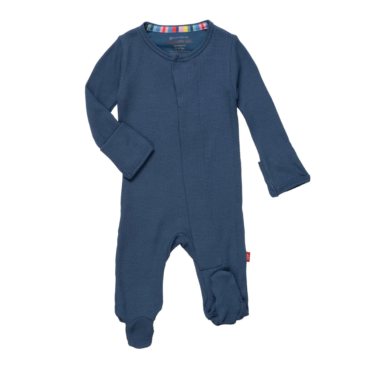 Dark Blue Waffle Magnetic Footie