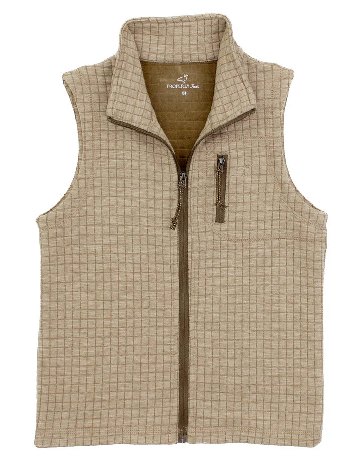 PT Youth Delta Vest White Oak