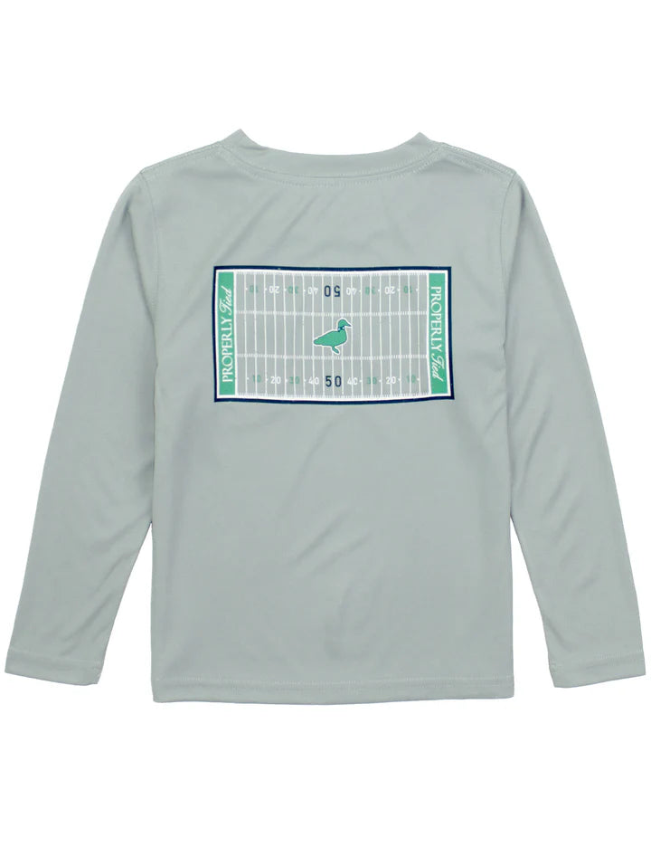 PT Youth Performance LS Football Chrome Grey