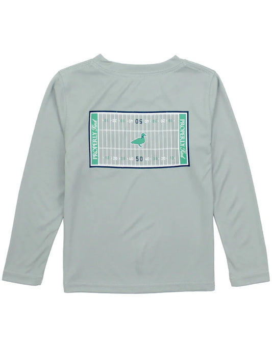 PT Youth Performance LS Football Chrome Grey
