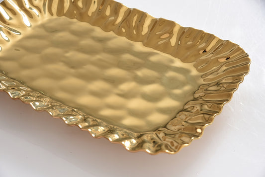 Pampa Bay Gold Small Deep Tray