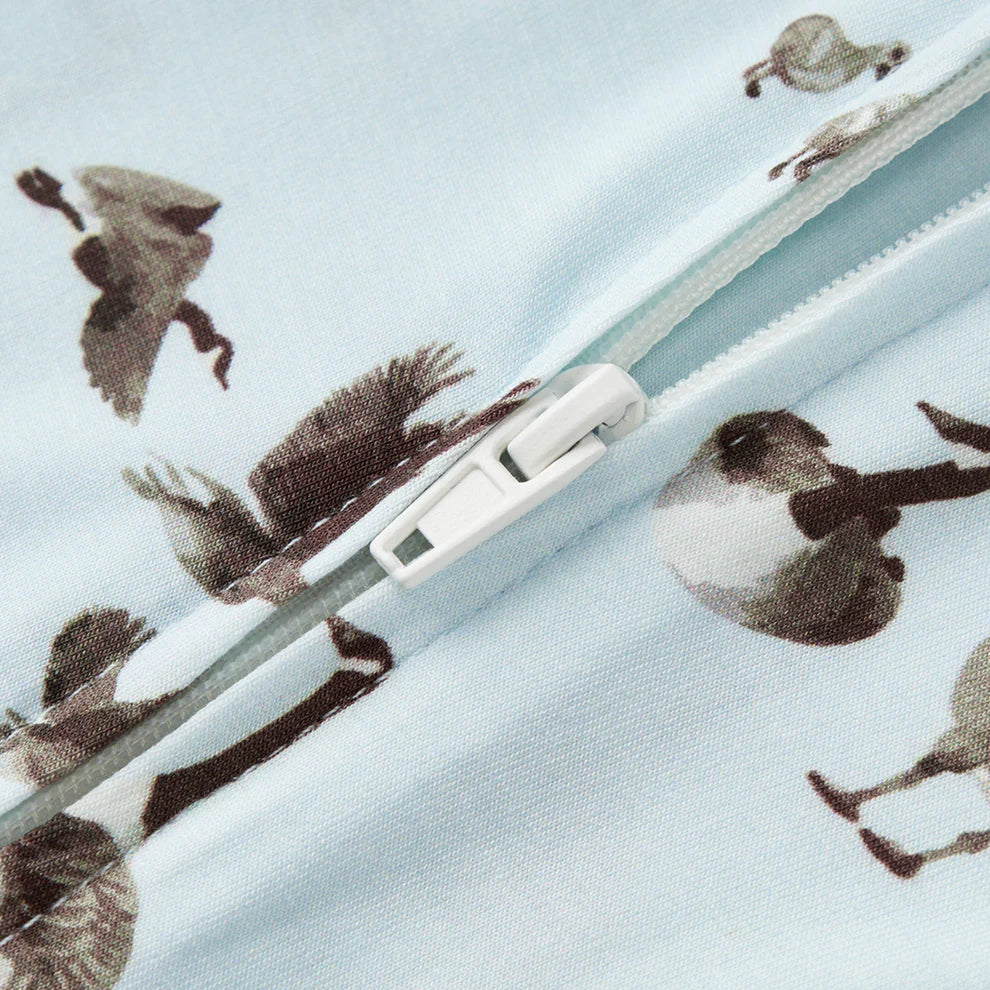 Milkbarn Strech Zipper Pajama Goose