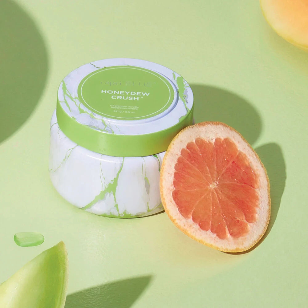 Honeydew Crush Modern Marble Tin, 8.5oz