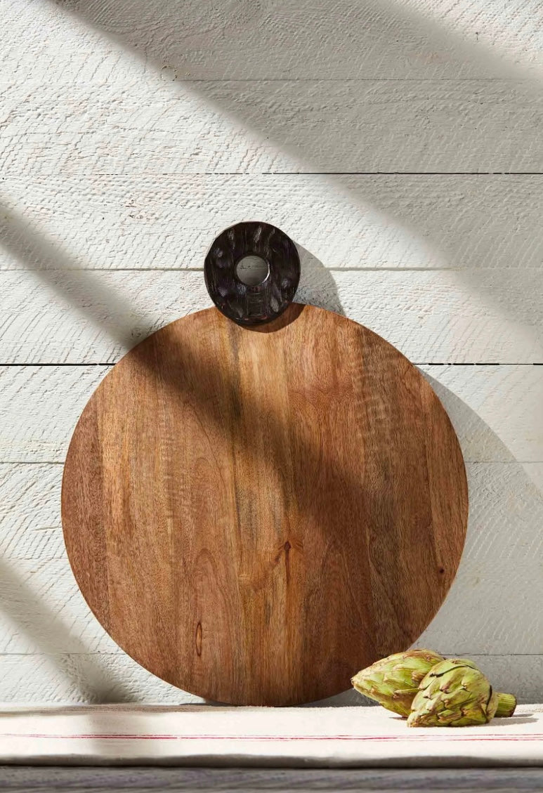 Large Round Two Tone Board