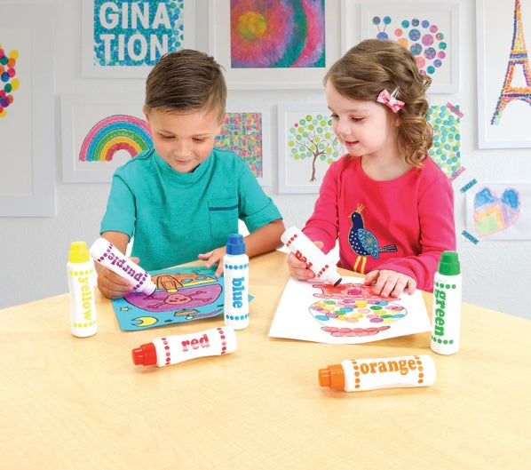 Rainbow Dot Markers