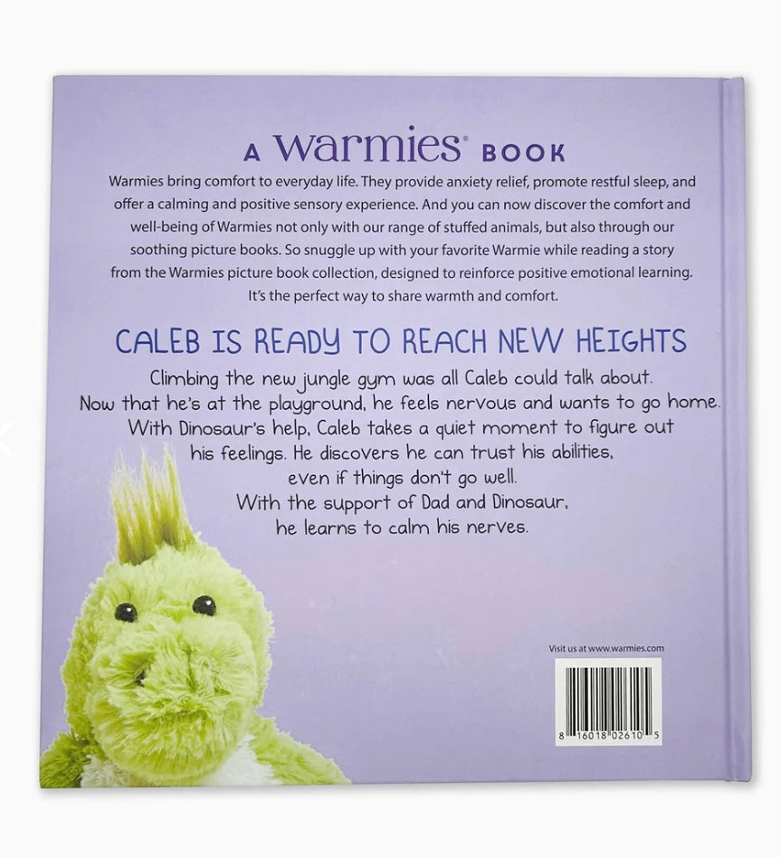 Dinosaur Discovers Confidence Warmies Book