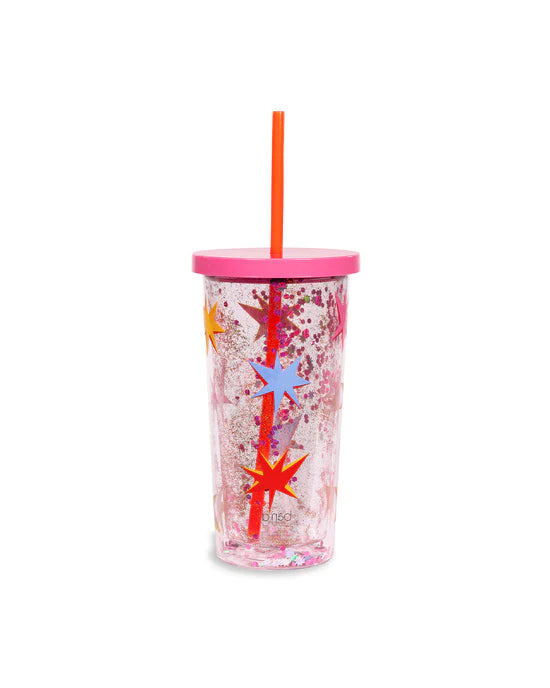 Starburst Tumbler with Straw