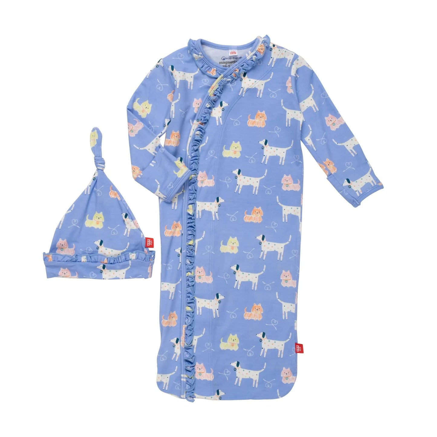 Leash on Life Gown & Hat Set