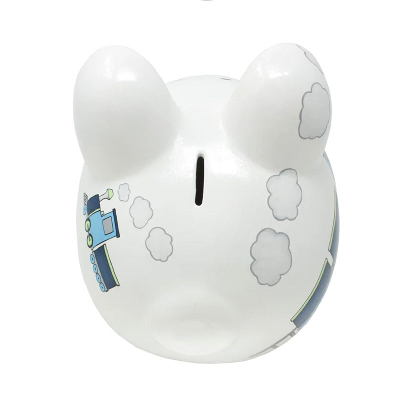 Box Car Train Piggy Bank