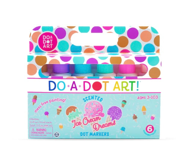 Ice Cream Scented Dot Markers