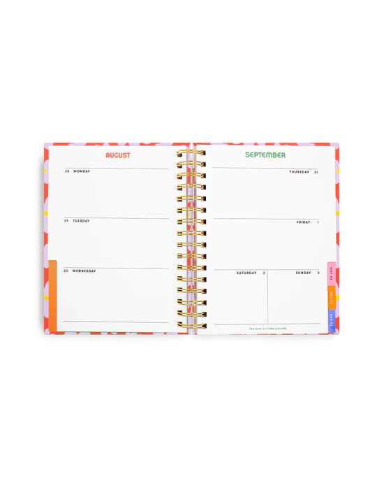 Daisy 12 Month Planner
