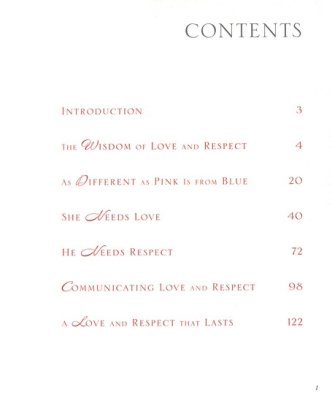 Love and Respect For A Lifetime