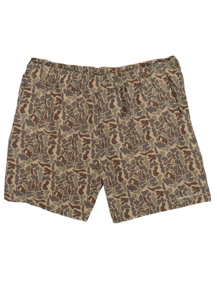 PT Youth Mallard Short Vintage Camo