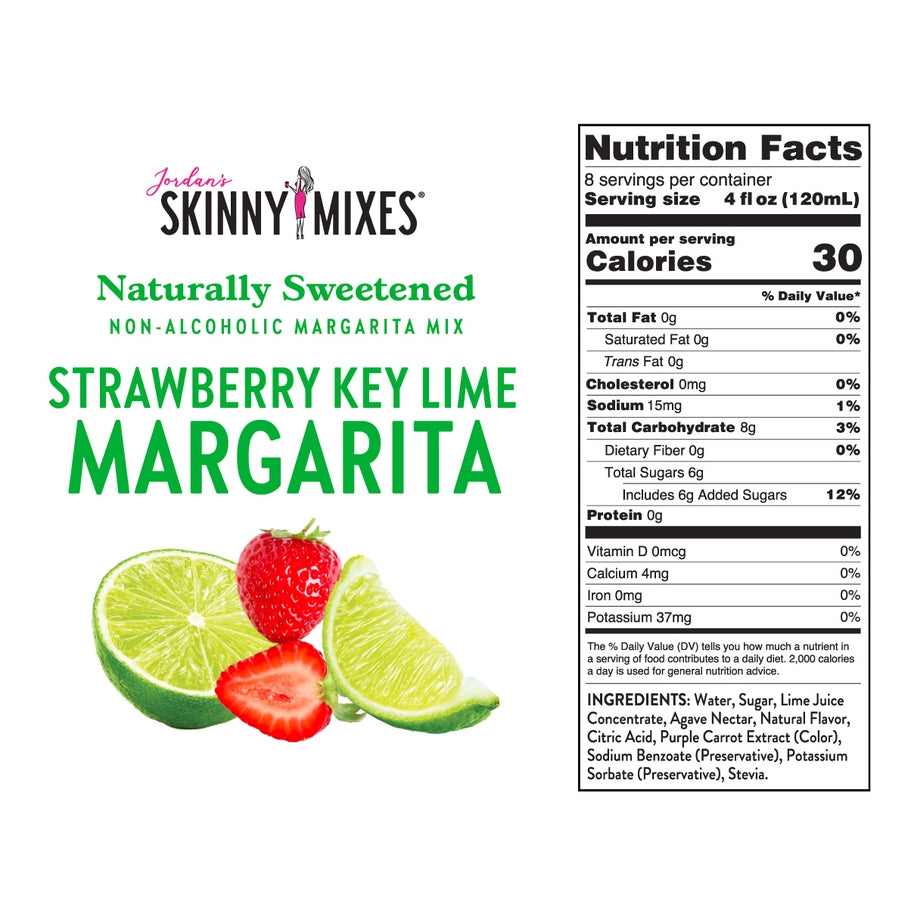 Skinny Mixer Strawberry Key Lime Margarita