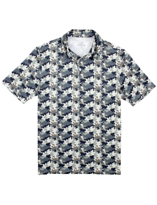 PT Inlet Polo Delta Backwater Camo