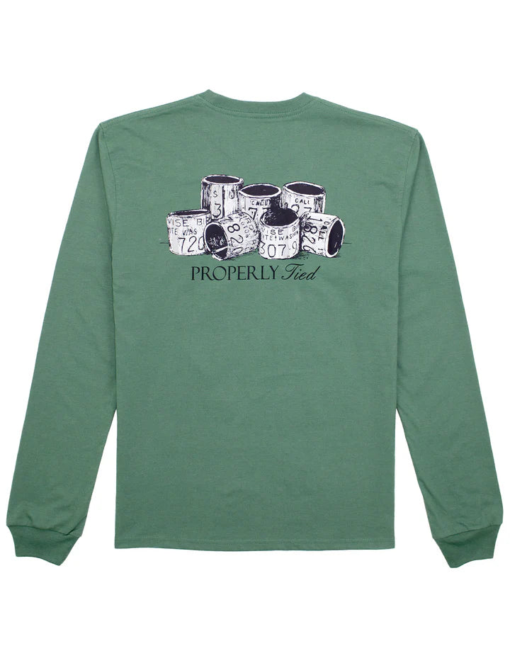 PT Bands LS Fern Green