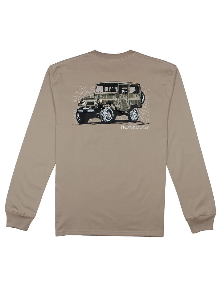 PT Mossy Oak Topo Cruiser LS Sand